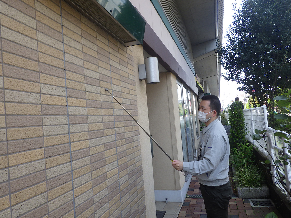 建築物の外部調査