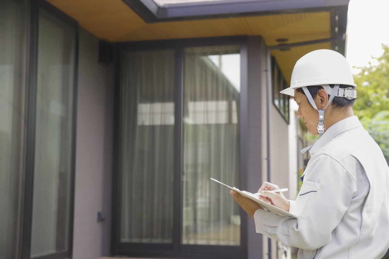建築物の外部調査